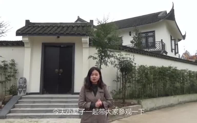 看了这栋白墙灰瓦的中式庭院,才明白这是农村住宅最美的样子哔哩哔哩bilibili