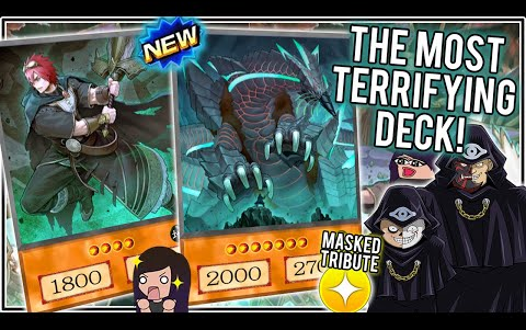 游戏王duellinksyb熟肉发挥地底恐魔真正的威力搭配假面兄弟技能太