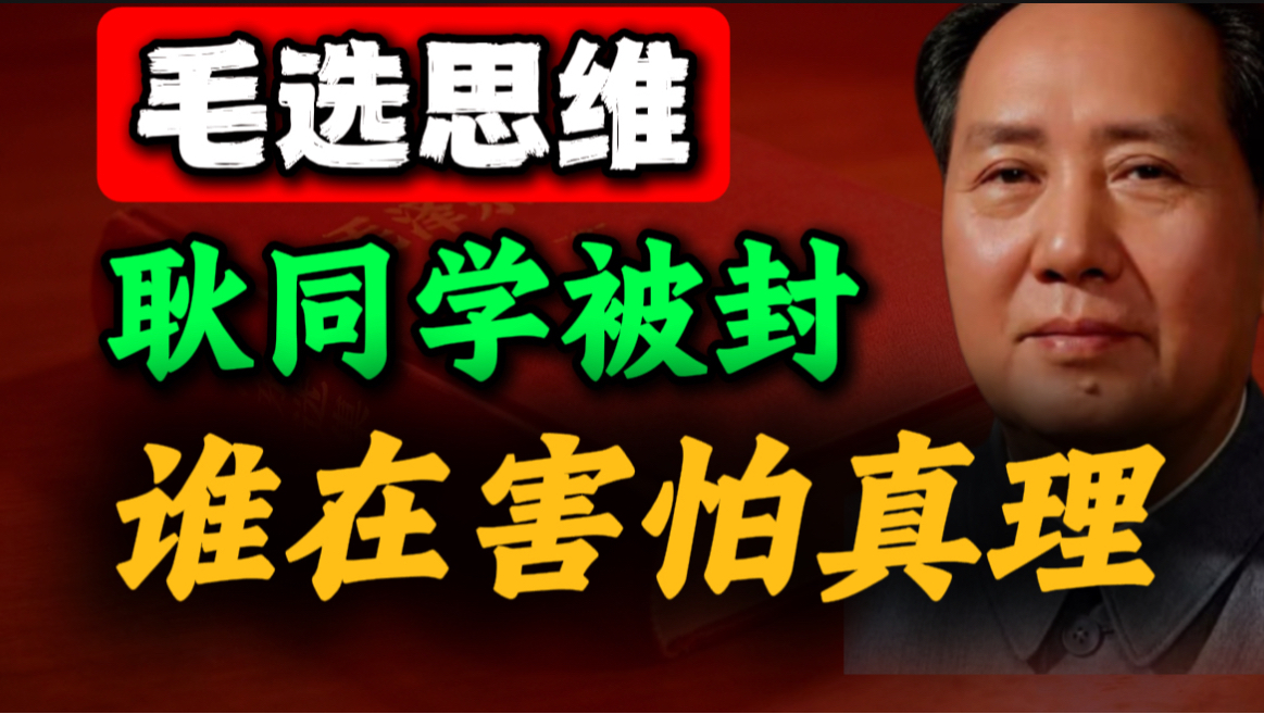 读毛选才看懂他动了谁的蛋糕，耿同学事件复盘｜第29期｜毛选思维，毛选解读