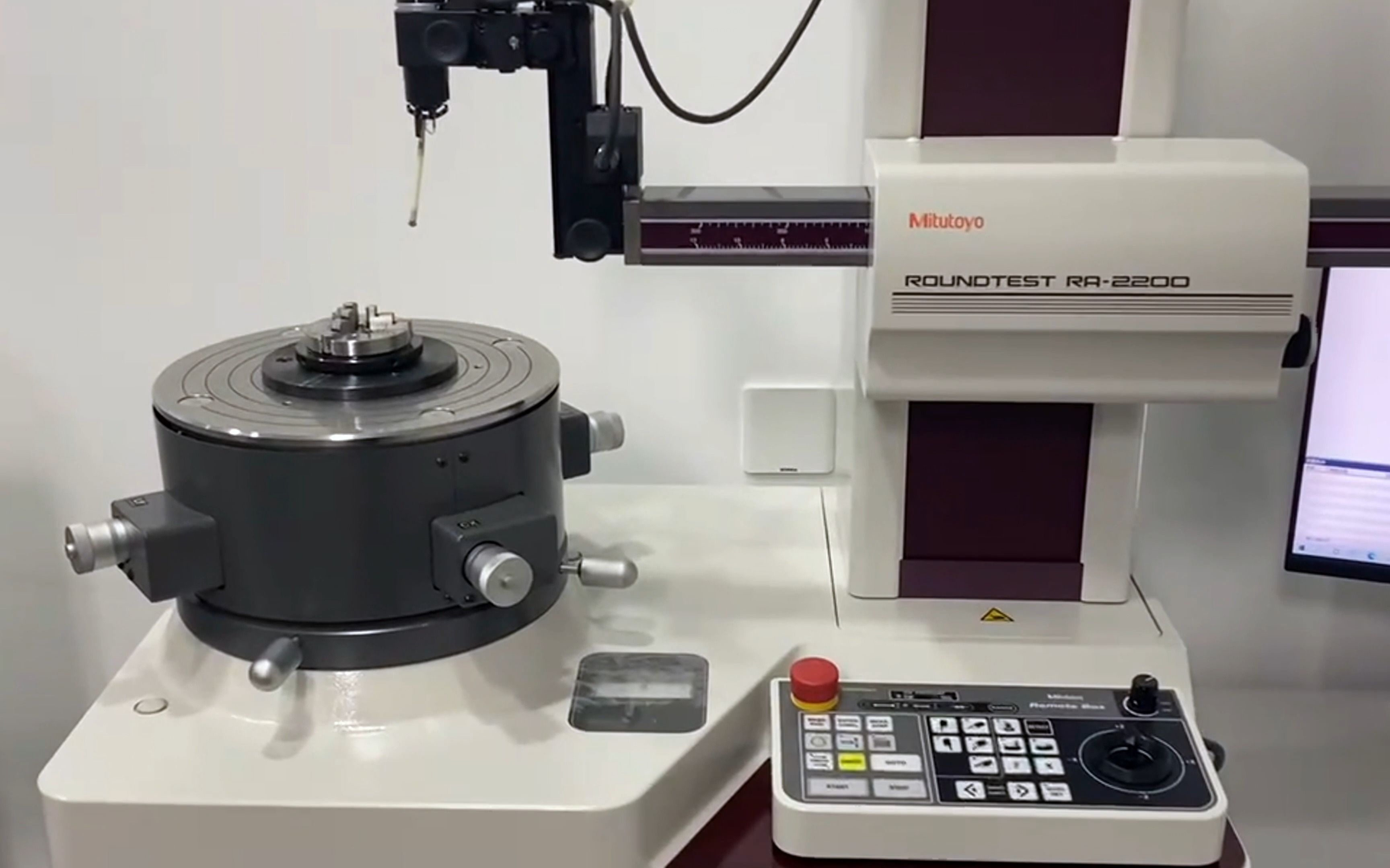 三丰圆柱度形状测量仪展示视频