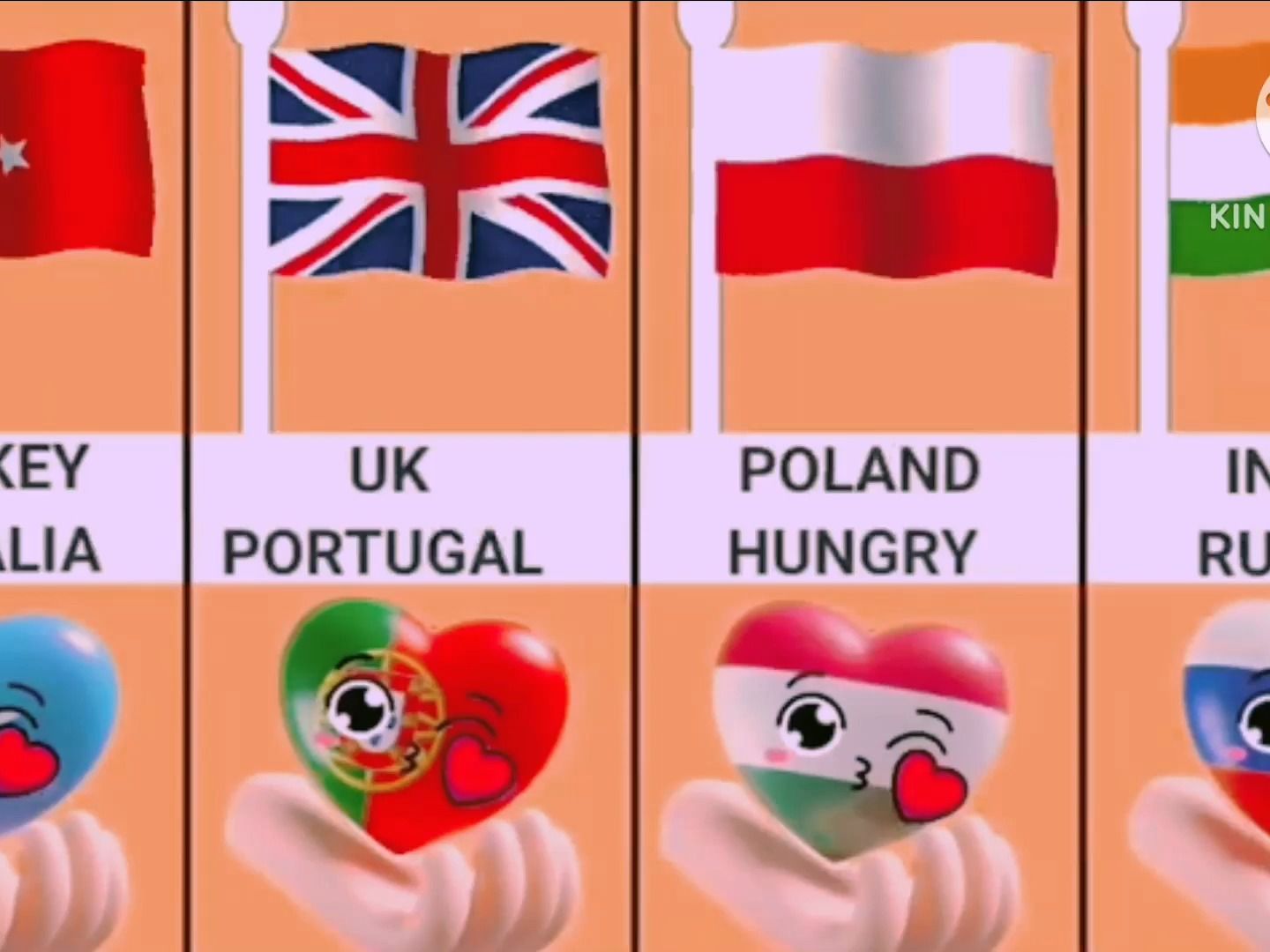 彼此相爱的国家【国家球】