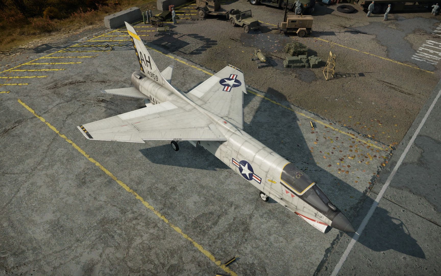 "最后的枪手"一f8"十字军"舰载喷气战斗机