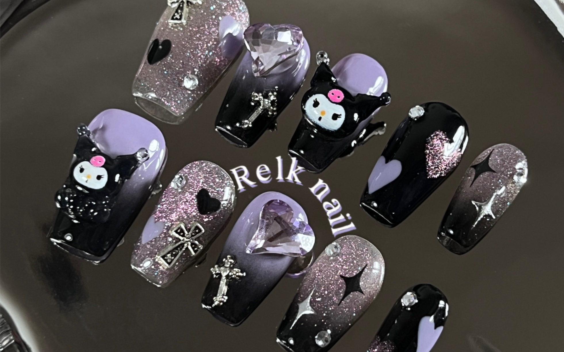 穿戴甲 | 原创库洛米辣妹美甲