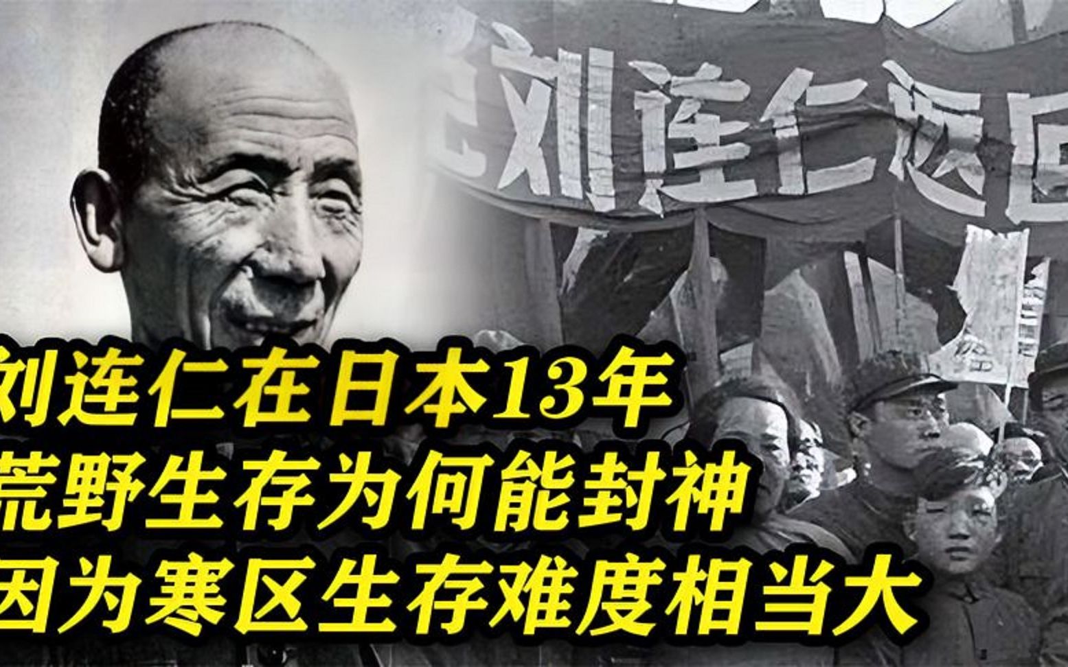 穴居日本深山13年,回国后刘少奇亲自接见,“野人”刘连仁凭啥?哔哩哔哩bilibili