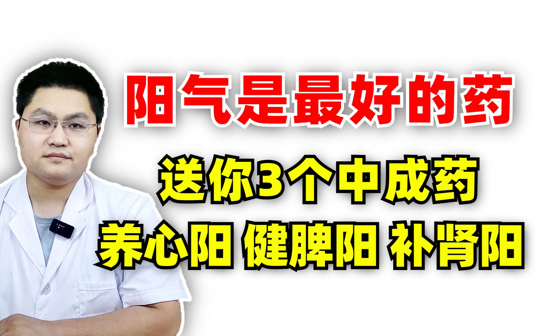 3个中成药,养心阳、健脾阳、补肾阳,恢复一身阳气!哔哩哔哩bilibili