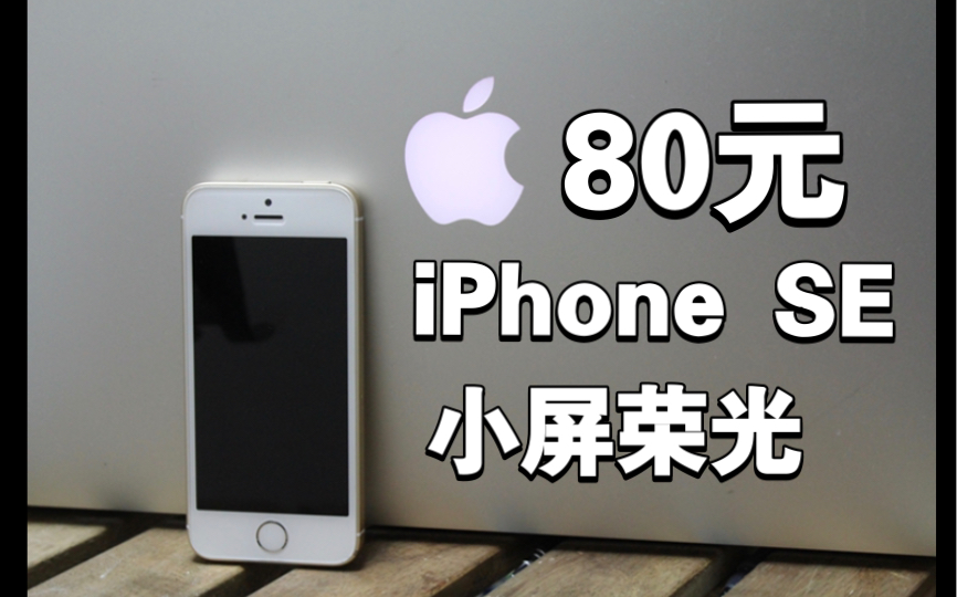 只要80元的iPhone SE? 日本中古店疯狂捡漏!小屏手感无敌!哔哩哔哩bilibili