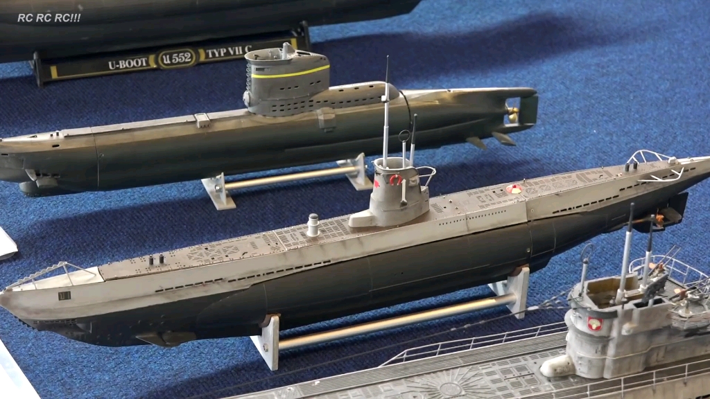 令人惊叹的 rc 遥控潜艇模型 潜水艇 模型展会