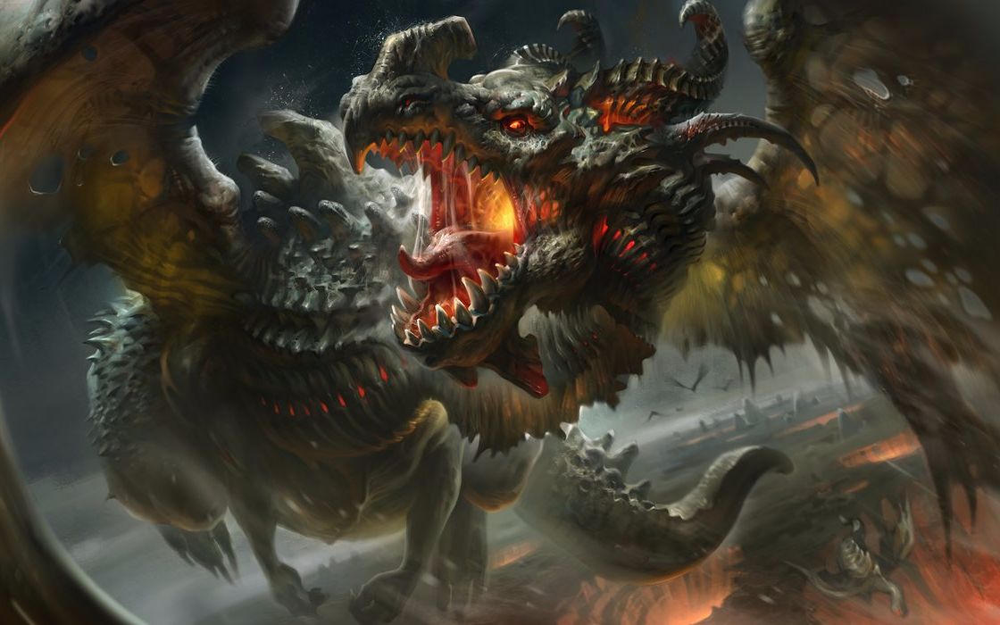 zbrush雕刻西方喷火龙-你想拥有一个宝宝吗