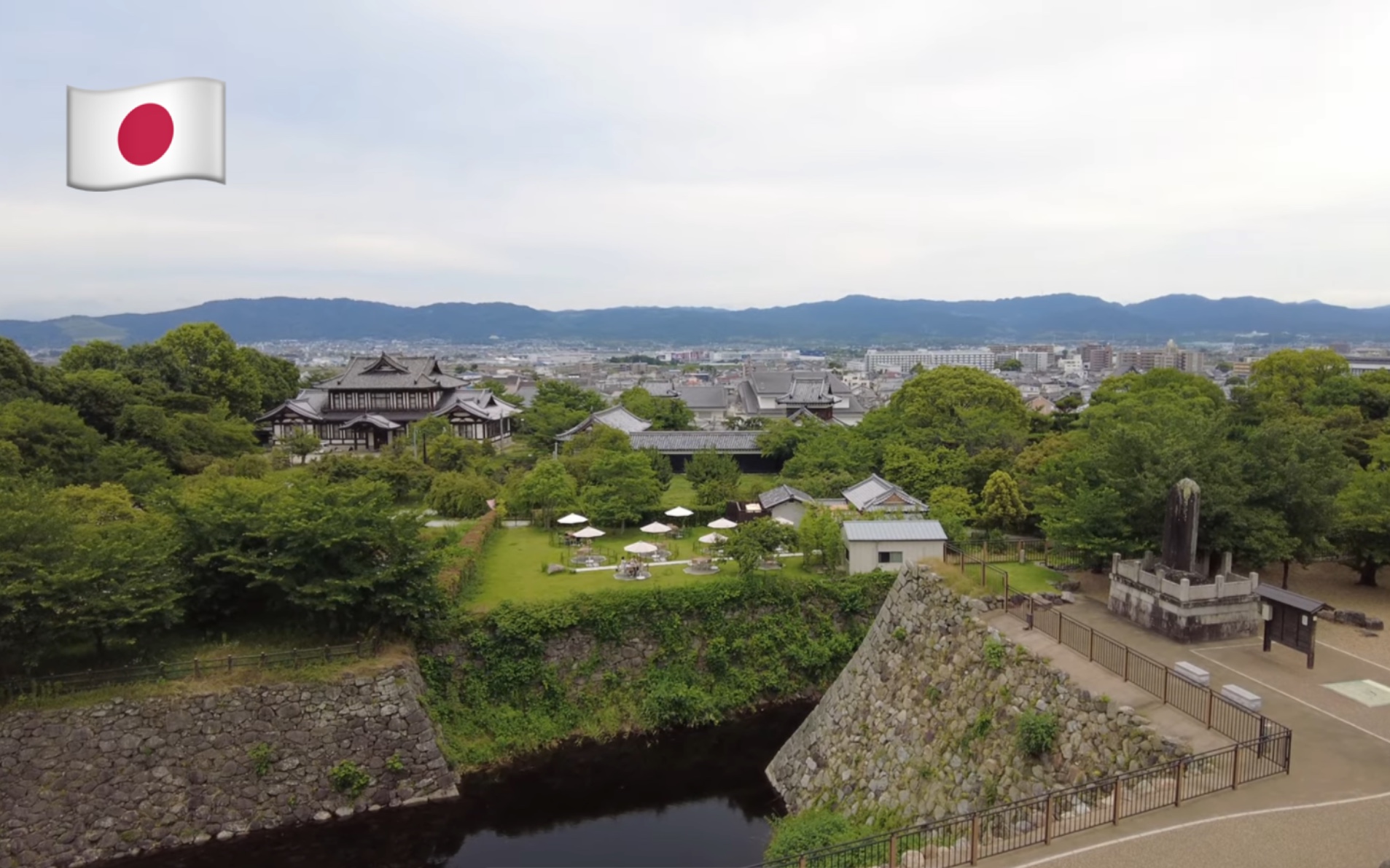 【超清】6月漫步游日本奈良县大和郡山市|从近铁郡山→柳町商店街→大和郡山市政府→郡山城遗址 拍摄日期:2023.6哔哩哔哩bilibili