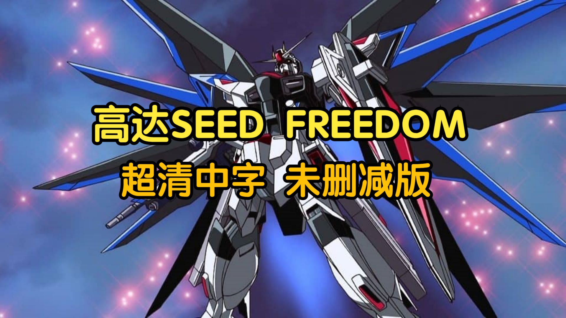 机动战士高达SEED FREEDOM剧场版 超清中字（未删减版）