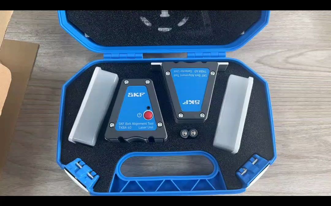 skf tkba40皮带对中仪对中距离为 6 m (20 ft),可满足各种应用