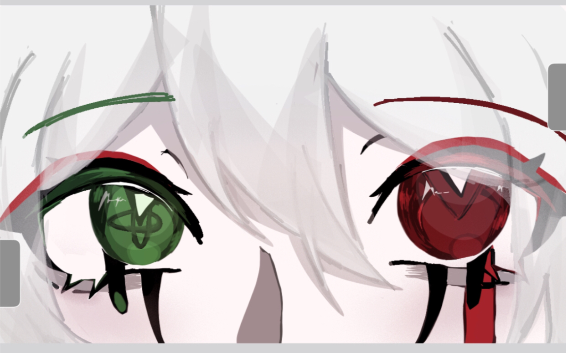 画一下自设的眼睛(后续应该会接稿,或无偿,详情看简介)