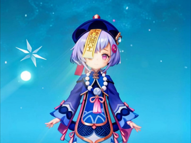 原神-七七-pvc手办风格