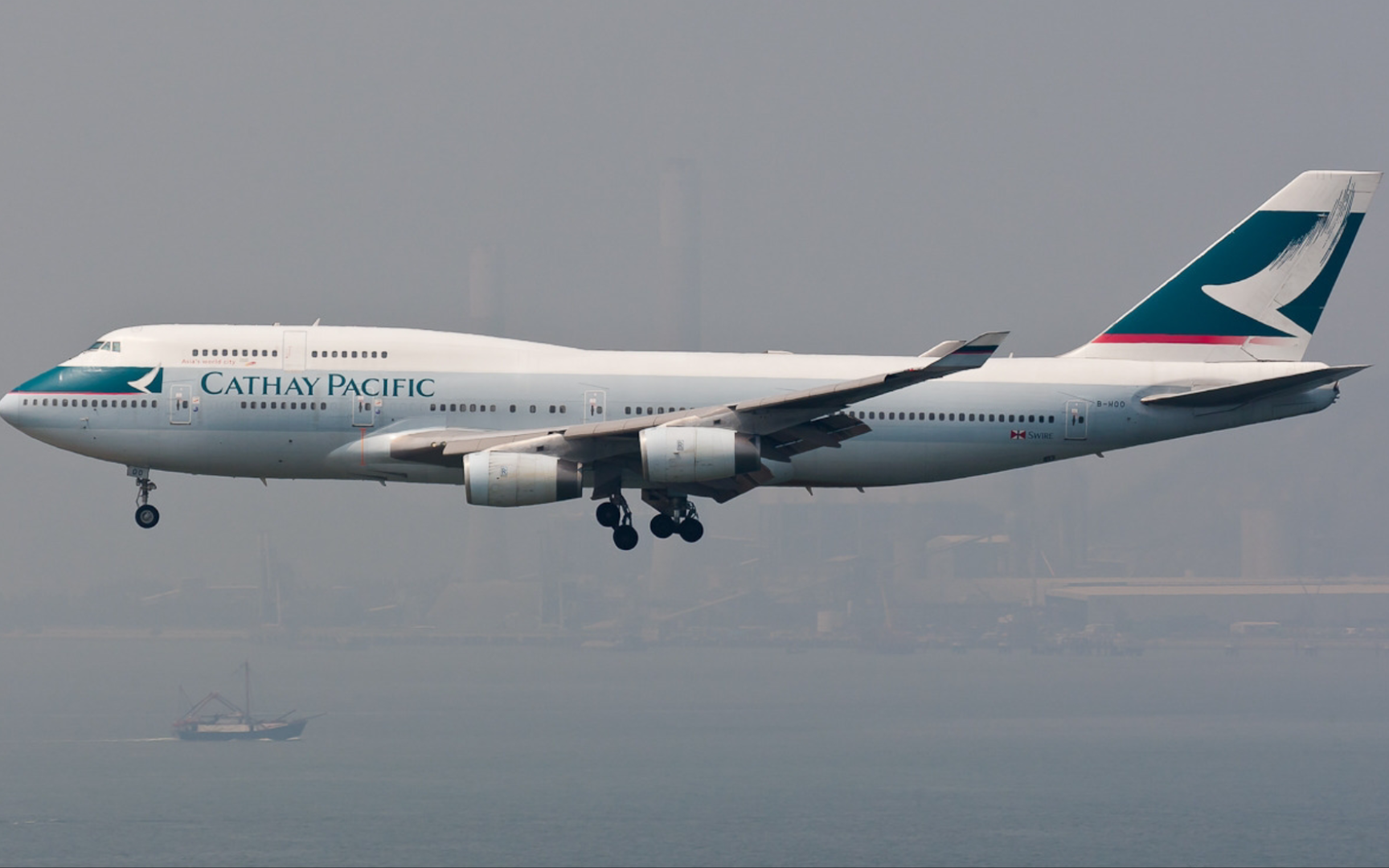 一架飞机的故事,中国首架波音747-400飞机———b-hoo 波音747-467