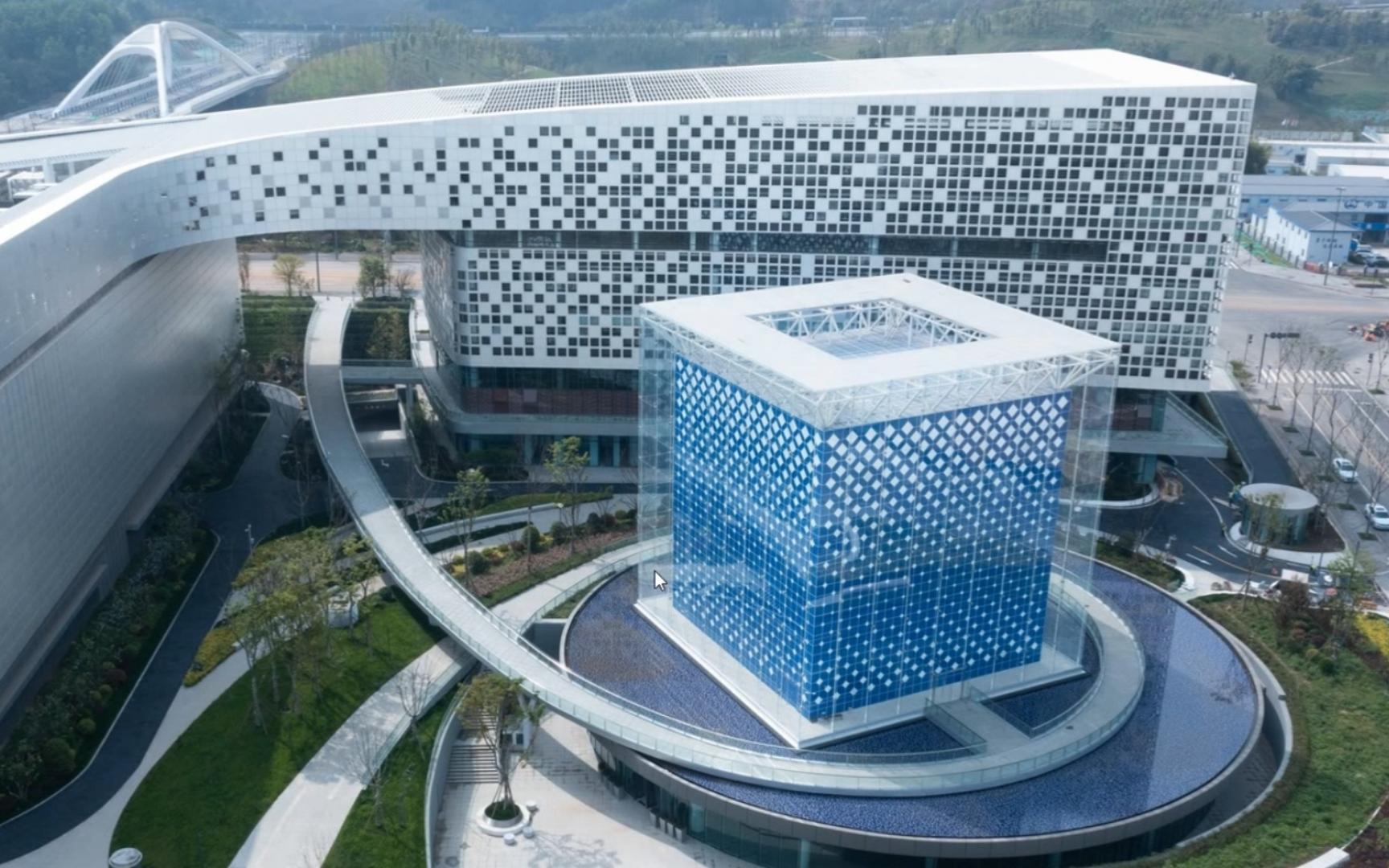 成都超算中心(姊妹篇)马赛克渐变窗格