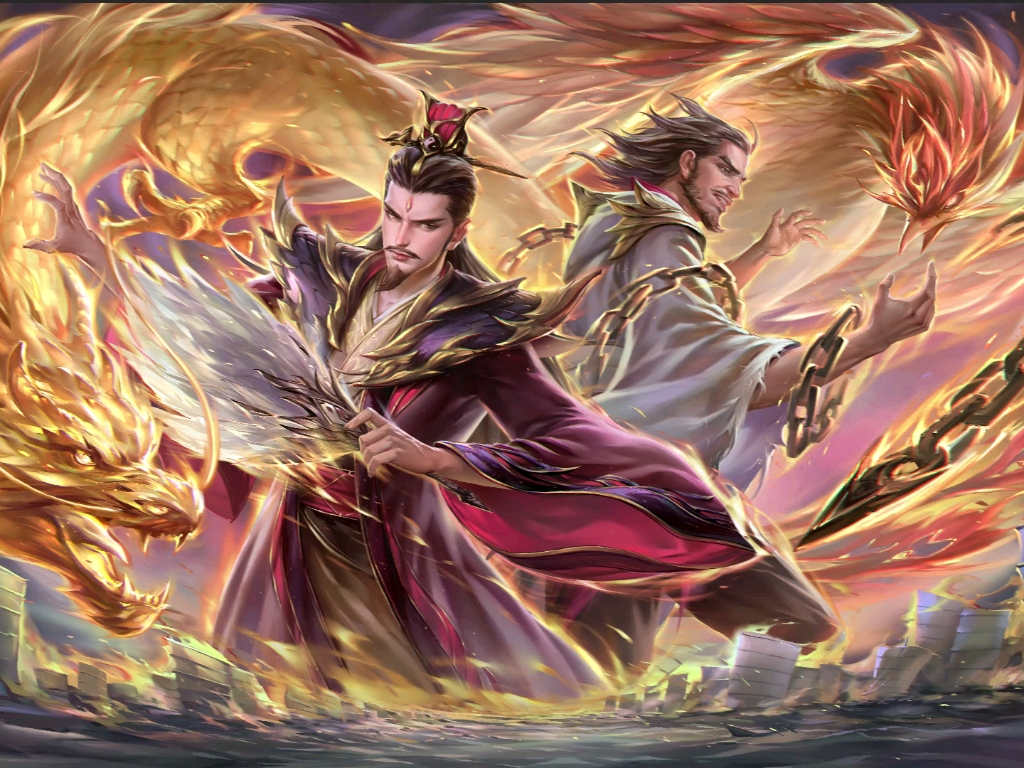 三国杀超燃武将技能台词,卧龙凤雏