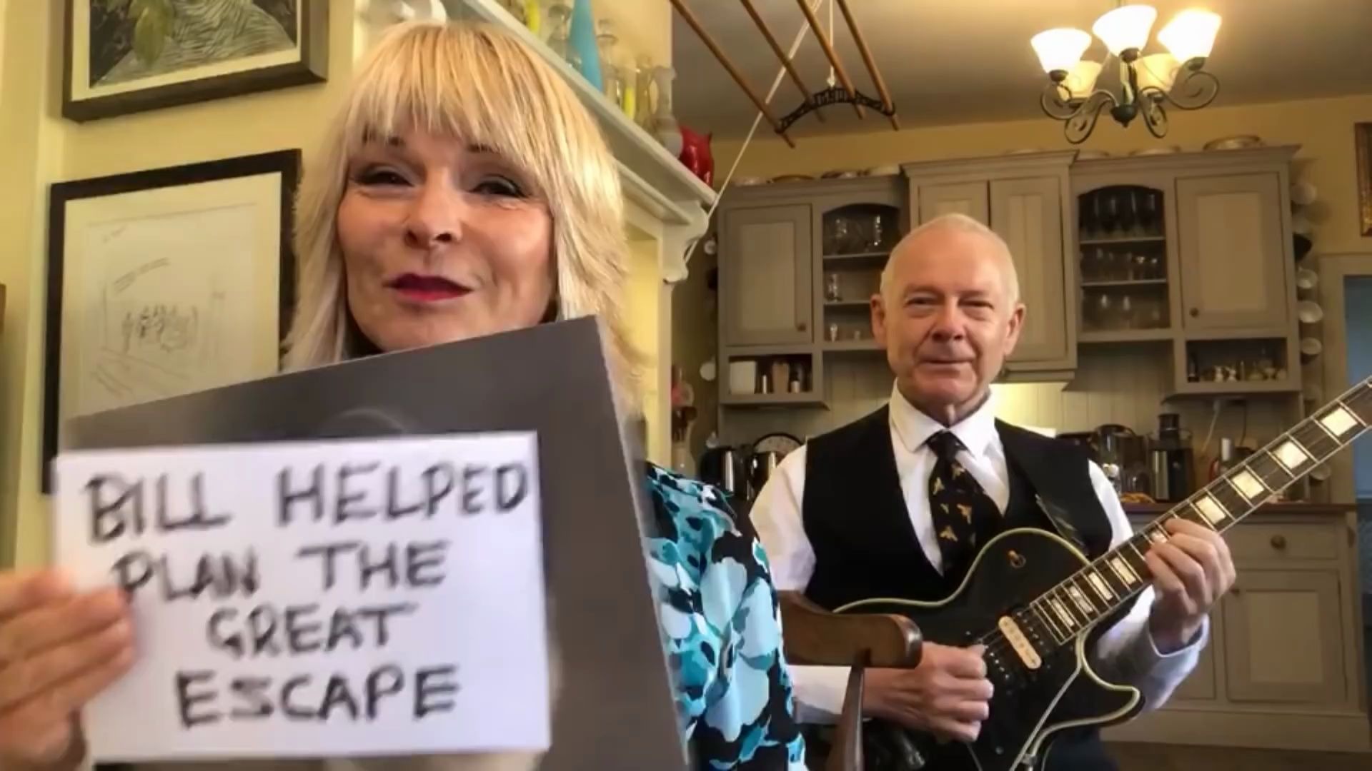toyah & robert fripp vs king crimson - heroes for #veday2020