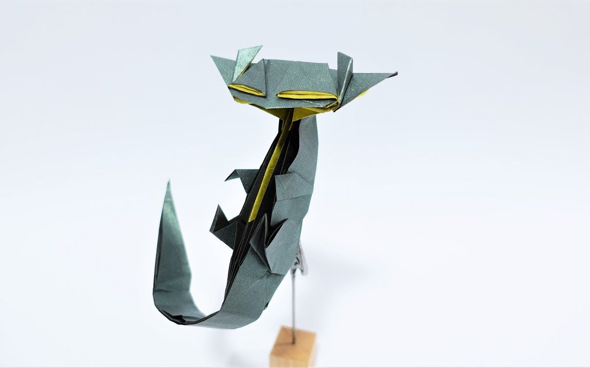 youtube搬运折纸origamialiendragon外星龙