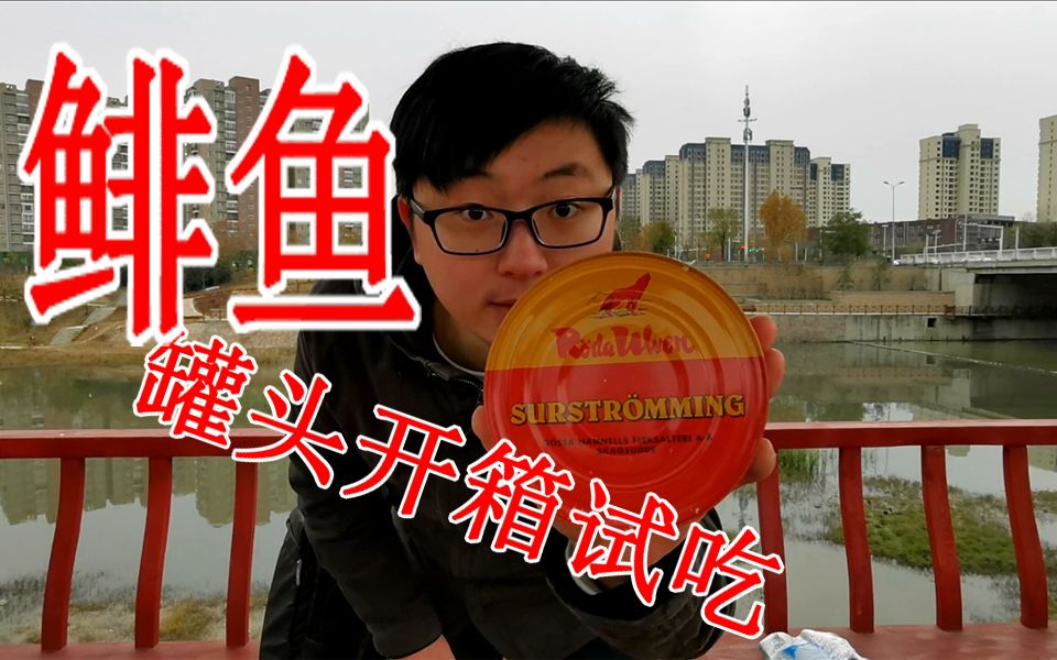 最难吃的鲱鱼罐头开箱试吃, 最后恶心到自己_哔哩哔哩_bilibili