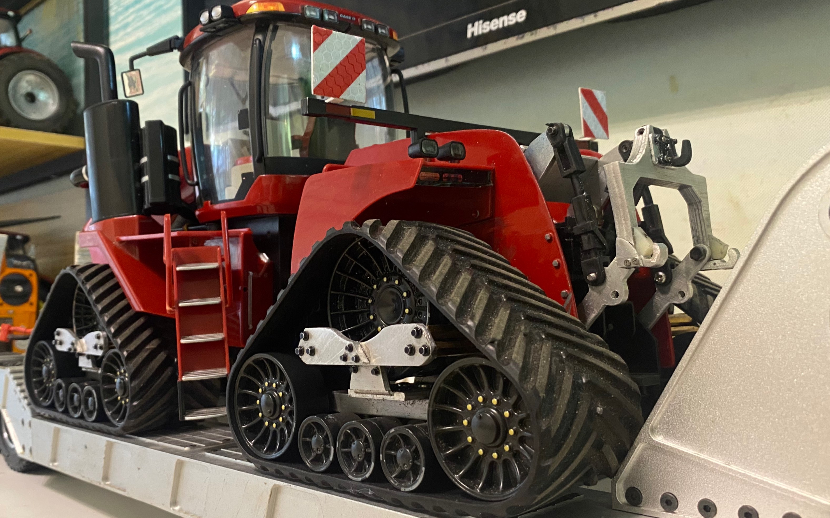 1/16凯斯拖拉机铰接履带拖拉机模型