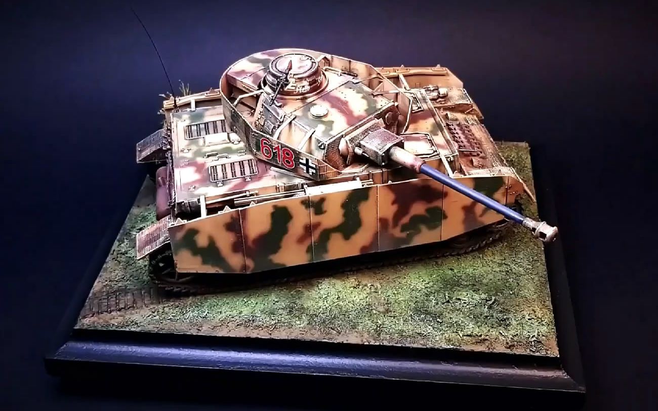 【ACADEMY】PANZER IV Ausf.H 模型制作(1/35)哔哩哔哩bilibili