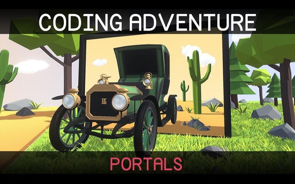 【双语】游戏编程挑战：传送门 | Coding Adventure: Portals_哔哩哔哩_bilibili
