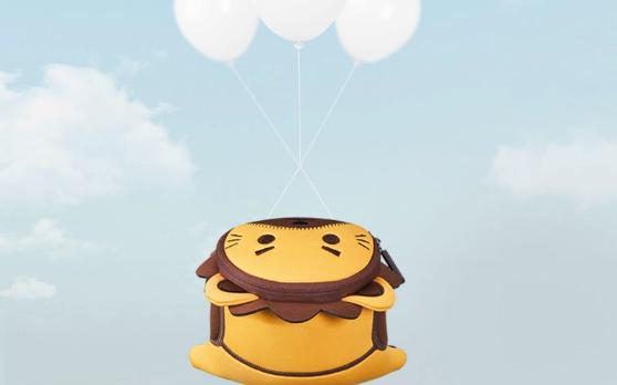 【优惠券】诺狐儿童腰包卡通可爱男女小包包宝宝斜挎包户外迷你背包