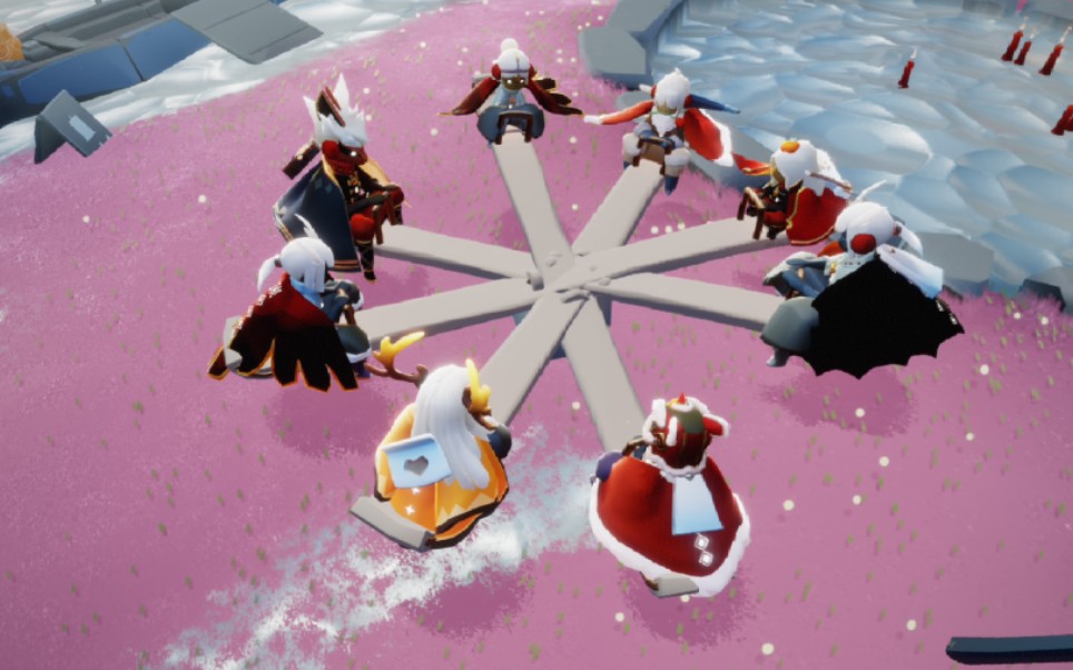 光遇国际服跷跷板上线后现状