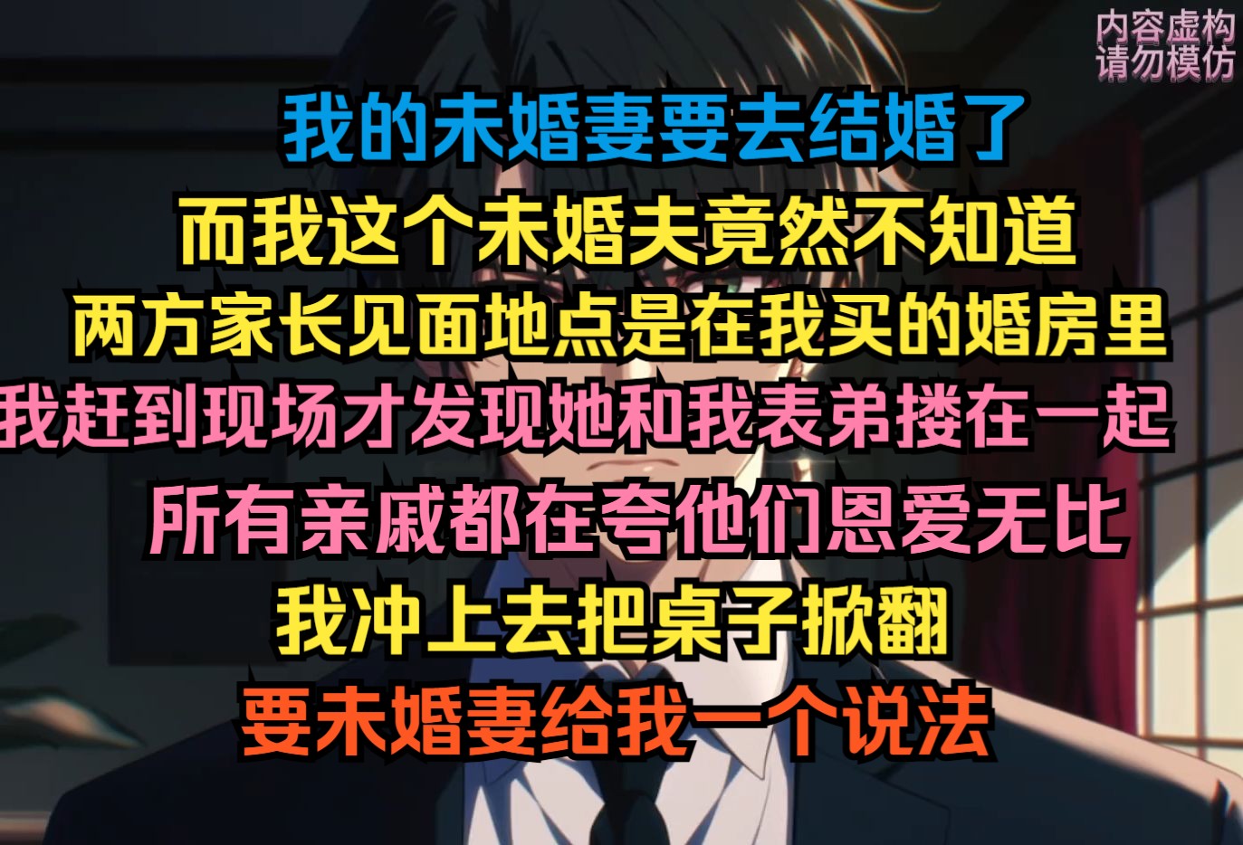 我的未婚妻要去结婚了,我这个未婚夫竟然不知道,双方家长见面地点还是我买的婚房中,我赶到现场掀翻桌子要未婚妻给我一个说法哔哩哔哩bilibili