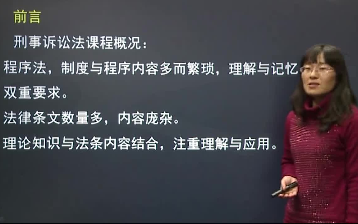 [图]自考法律专科课程（00260 刑事诉讼法）全集