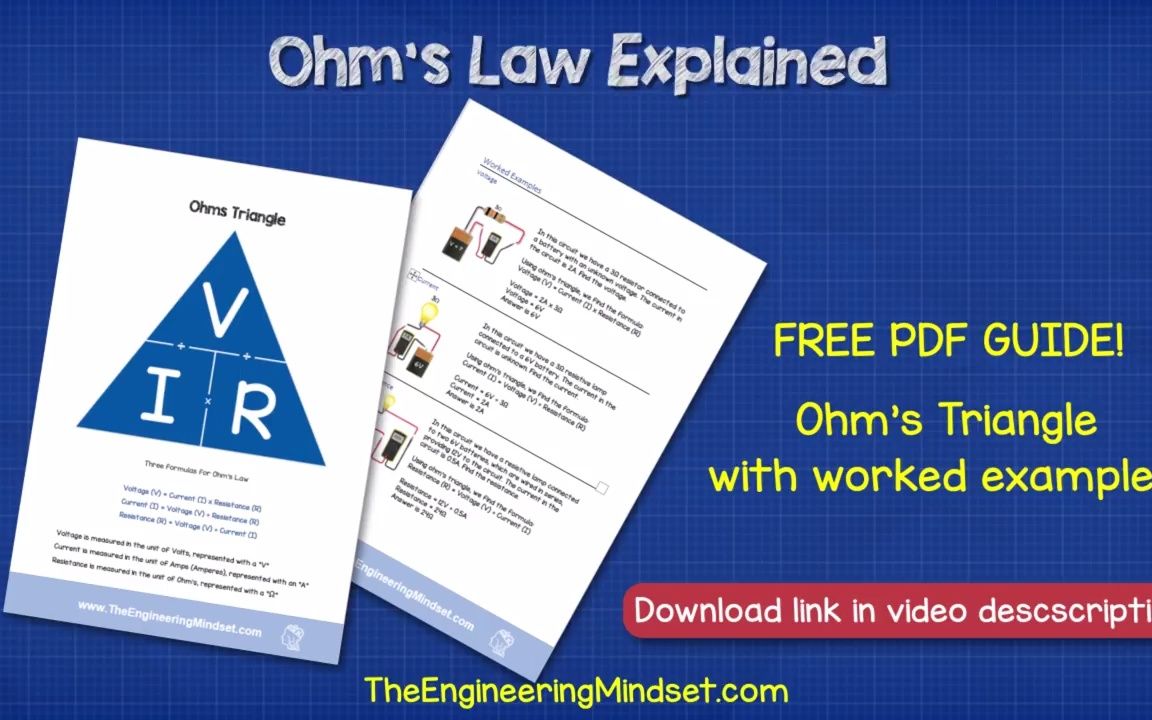 [图]Ohms Law Explained - The basics circuit theory