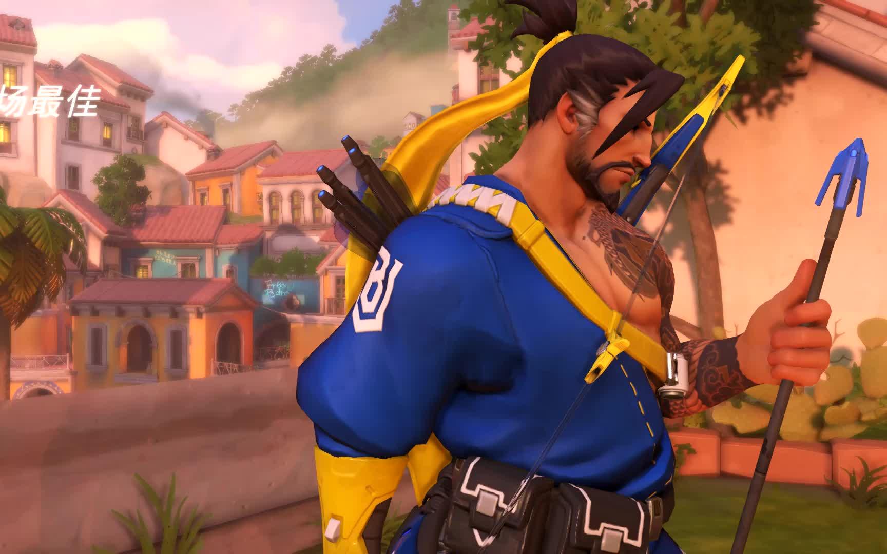 《守望先锋》半藏:我射箭靠的是缘分