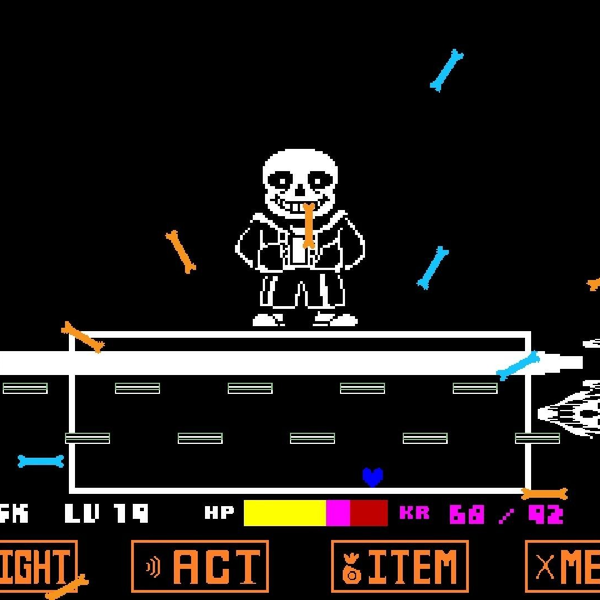 UnderTale Sans Fight Hard Mode]Harry的困难sans完整版通过!_哔哩哔哩bilibili