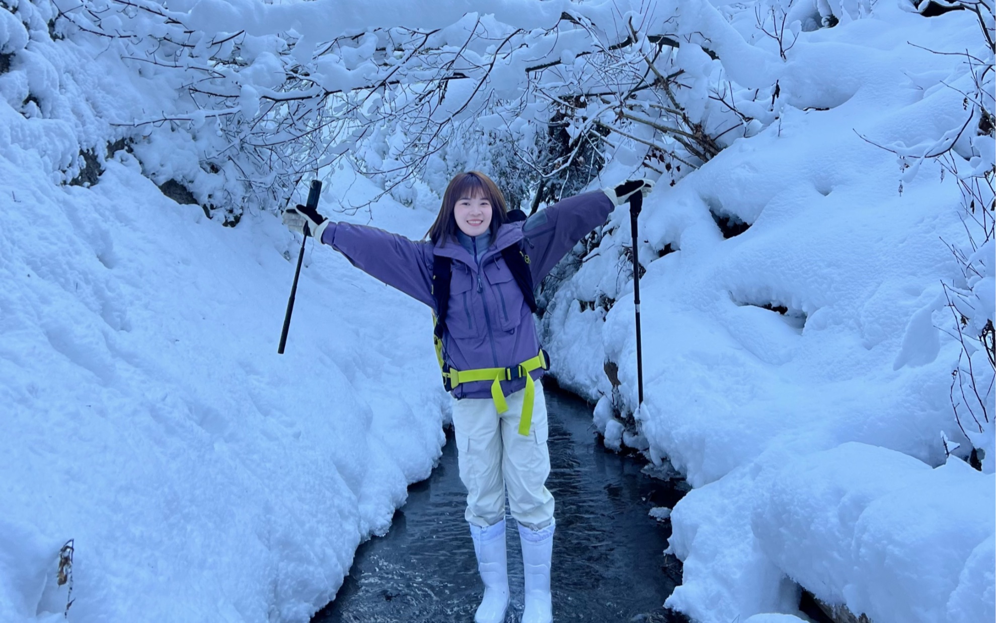 [图]长白山徒步雪谷穿越，好玩