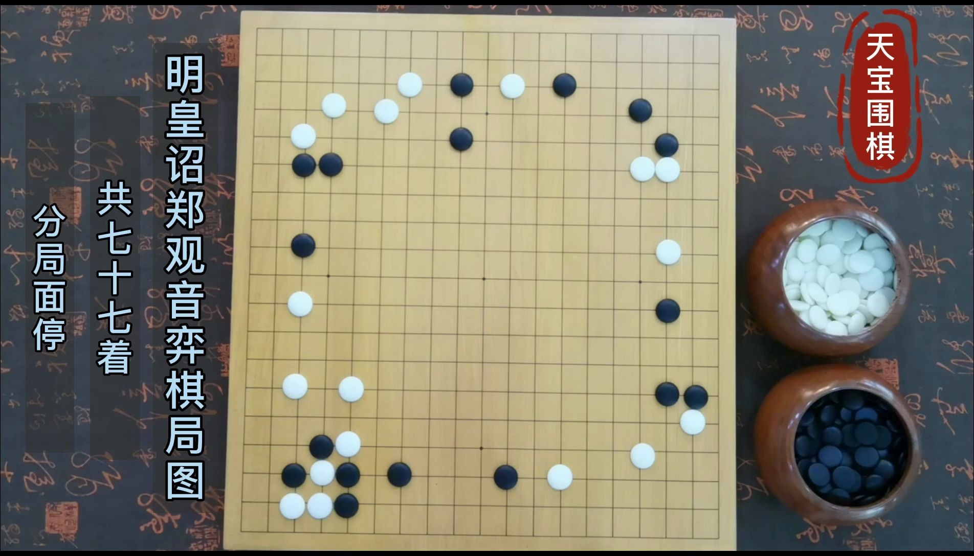 唐玄宗李隆基也会下围棋?明皇诏郑观音对局,看看唐明皇棋力几何哔哩哔哩bilibili