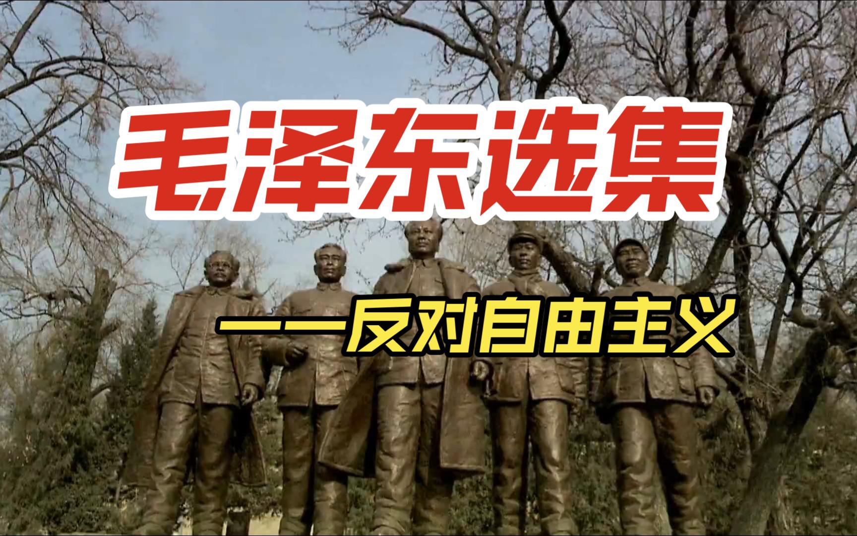 毛选分享—反对自由主义哔哩哔哩bilibili