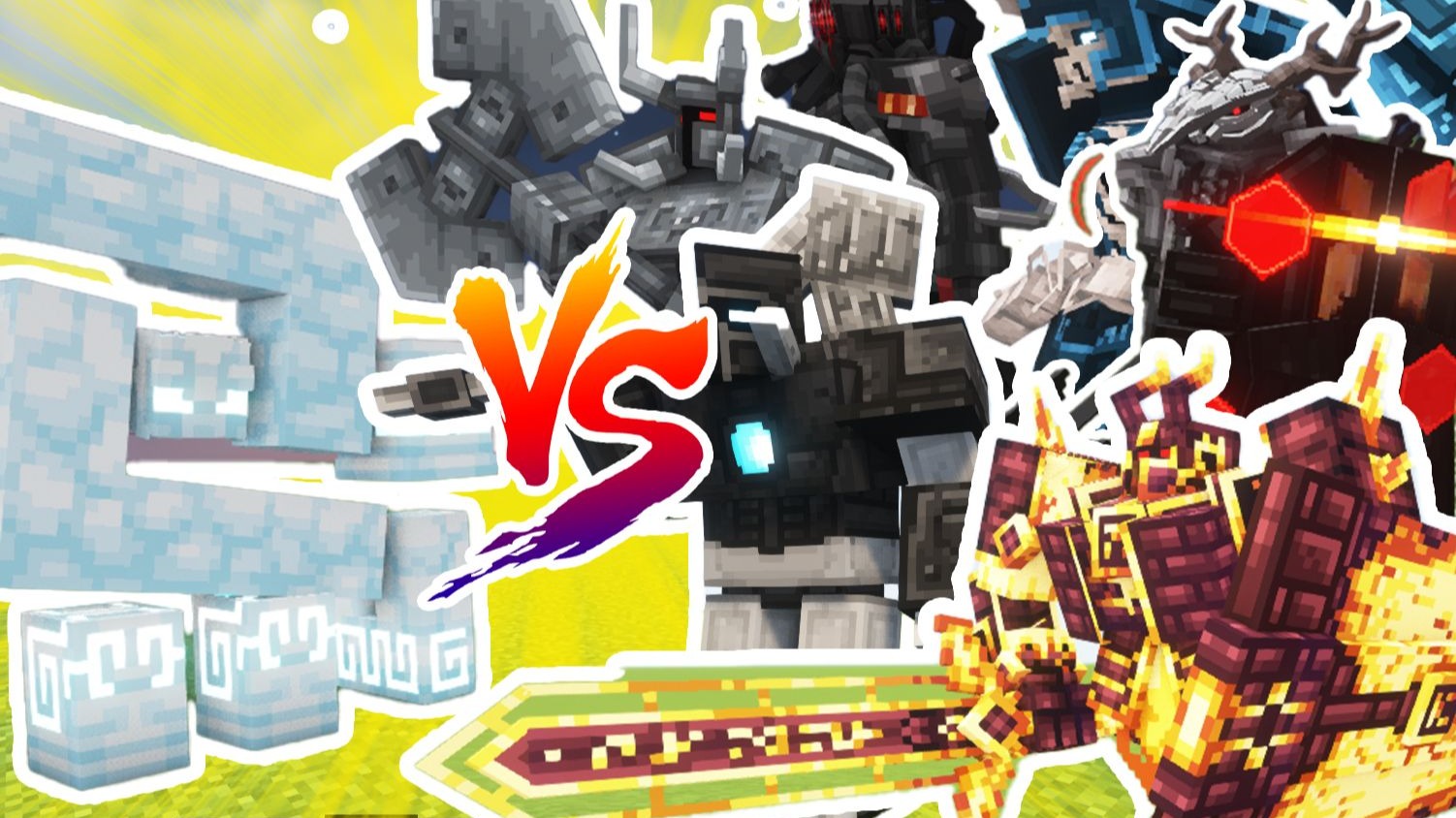 MC模组乱斗：浮雲傀儡BOSS 更新 VS 焰魔 、五大强者BOSS 1.20.1-苏秘SUMI-苏秘SUMI-哔哩哔哩视频