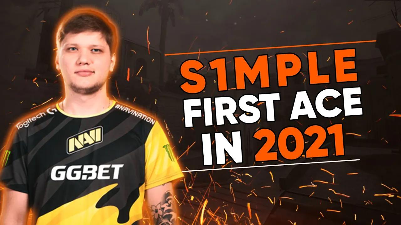 csgos1mple在2021的第一個ace