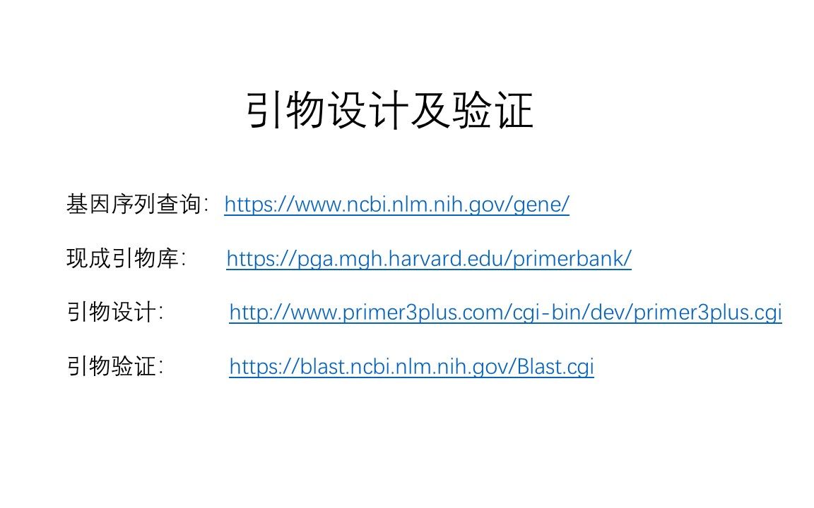 [图]超详细的【基因引物设计】