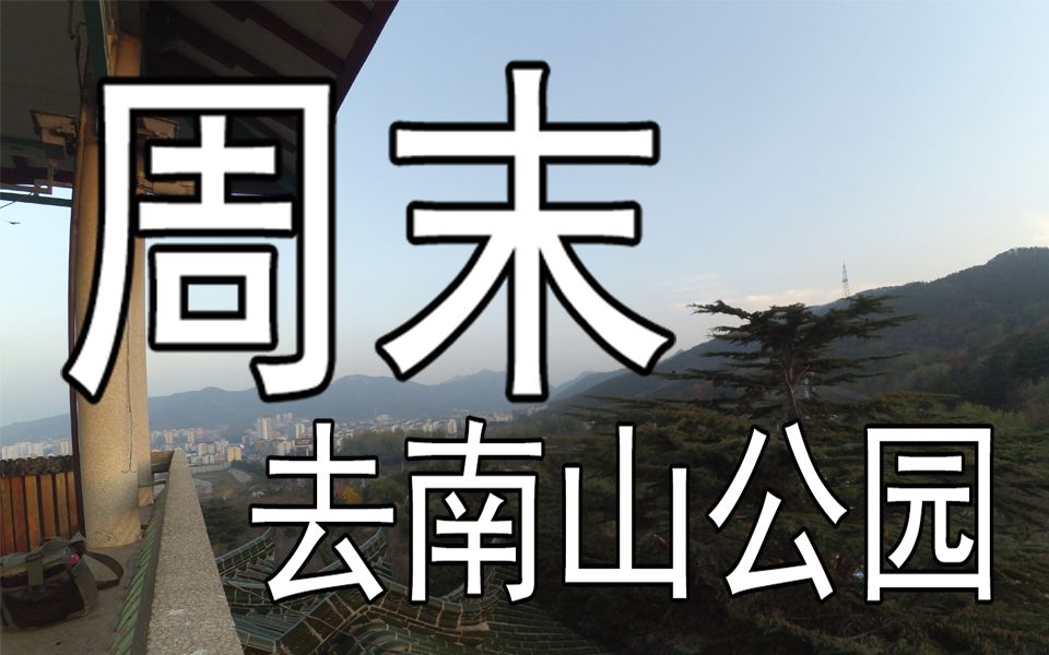 周末去南山公园哔哩哔哩bilibili