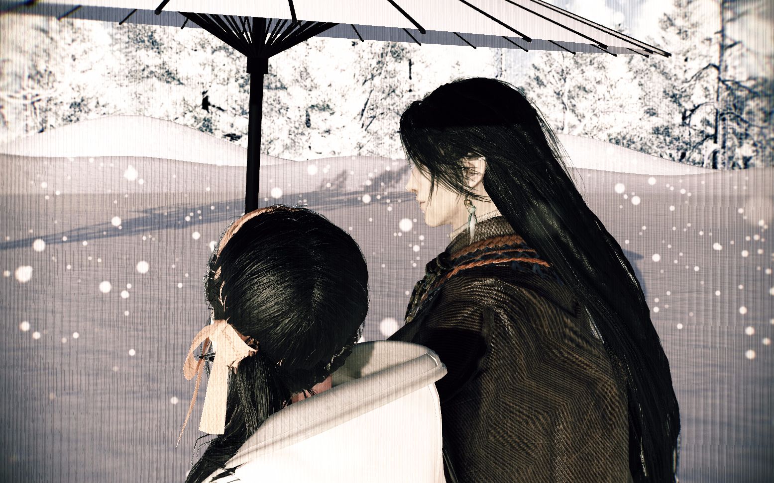 [古剑三mmd·剧情向·姬轩辕x岑缨]贝加尔湖畔