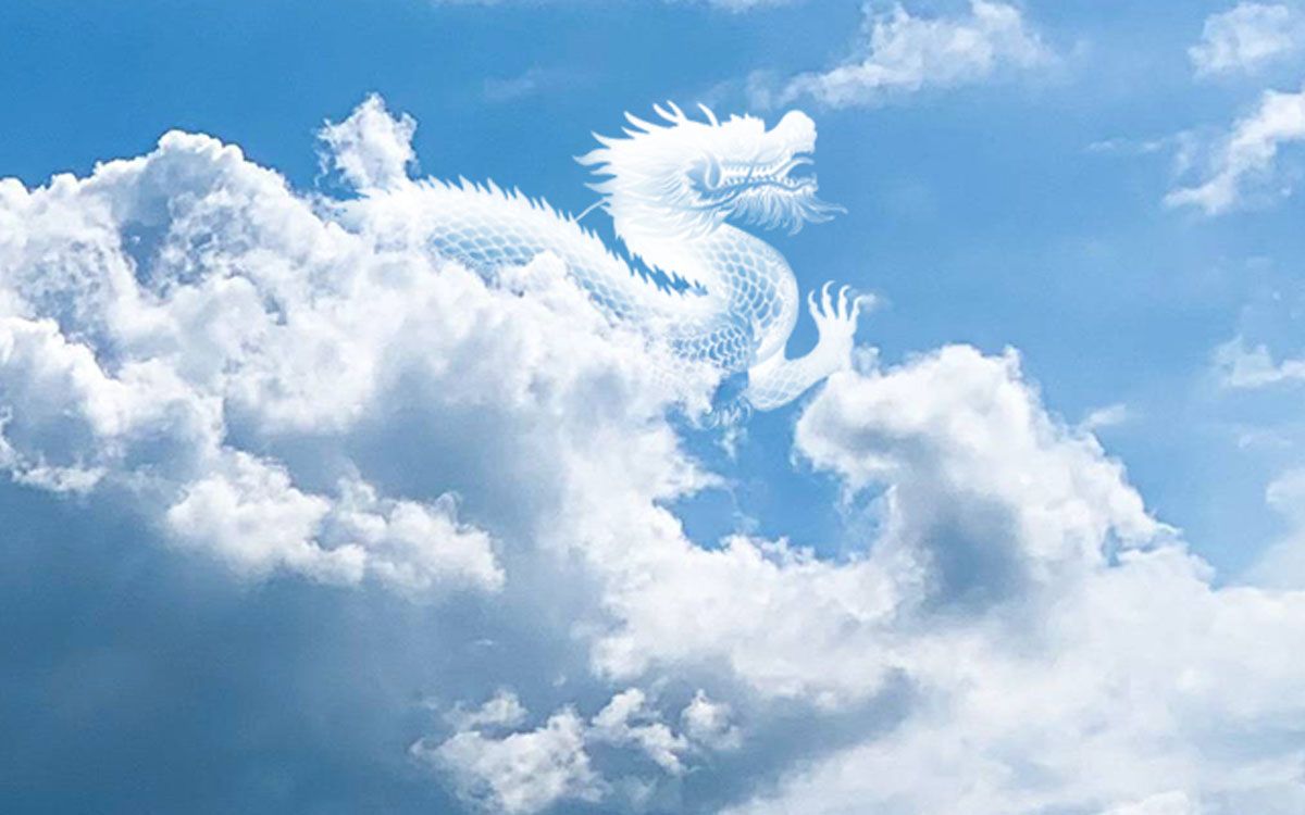 ps云形物体效果