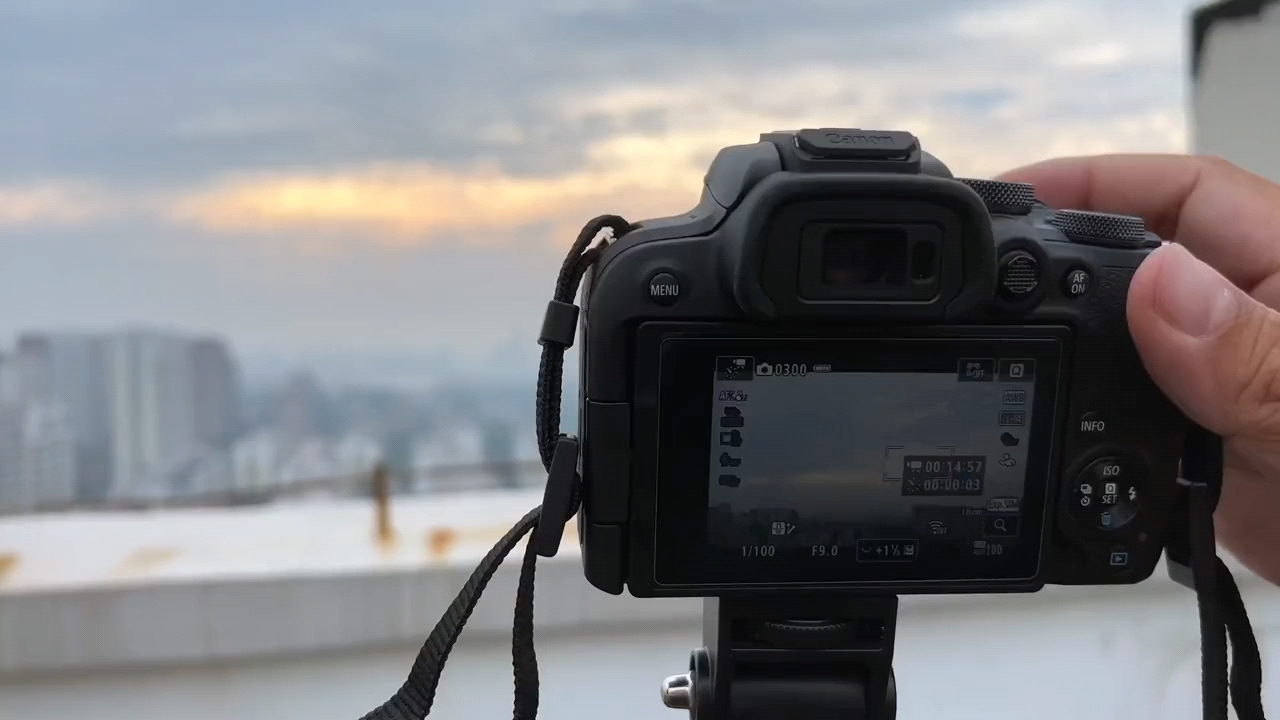 佳能eos r10延时摄影效果,每一帧都认真