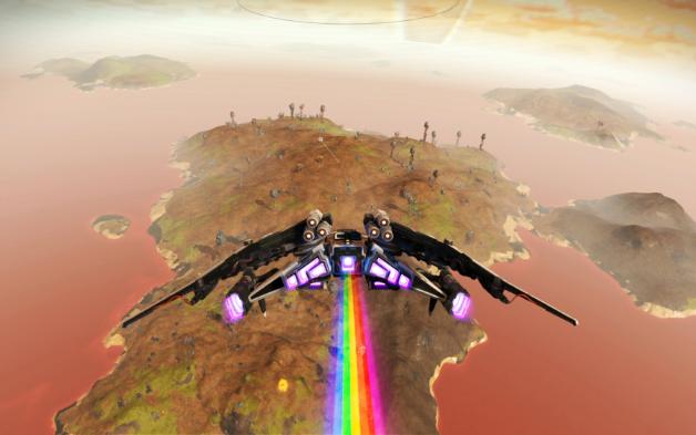 [无人深空]异星殖民地星球,真是一颗奇形怪状的星球