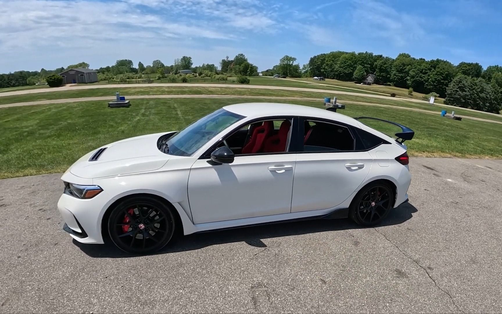2023 honda civic type r - first track day impressions (gingerman