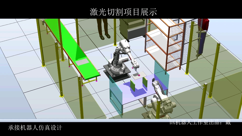 ABB robotstudio机器人仿真设计,激光切割项目展示,虽然也没多少人看,但也要坚持,勇敢牛牛不怕困难.哔哩哔哩bilibili