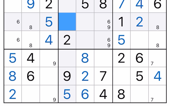 数独日更104 ng了好几次,重开多次后觉得系统出的题变简单了