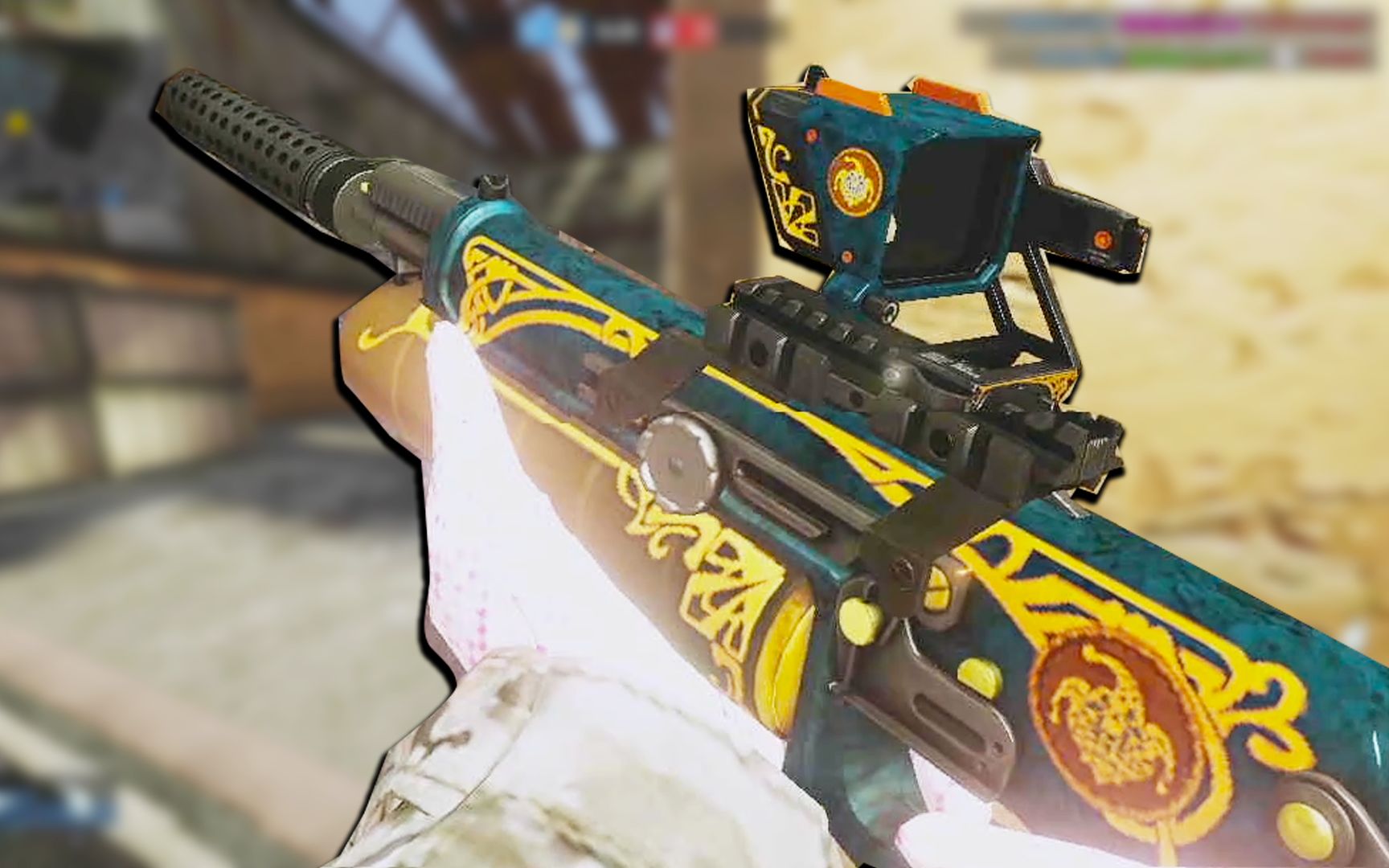 买枪送瞄准镜 这把皇家小丑pp90m1还有旋转换弹 你爱了吗_哔哩哔哩