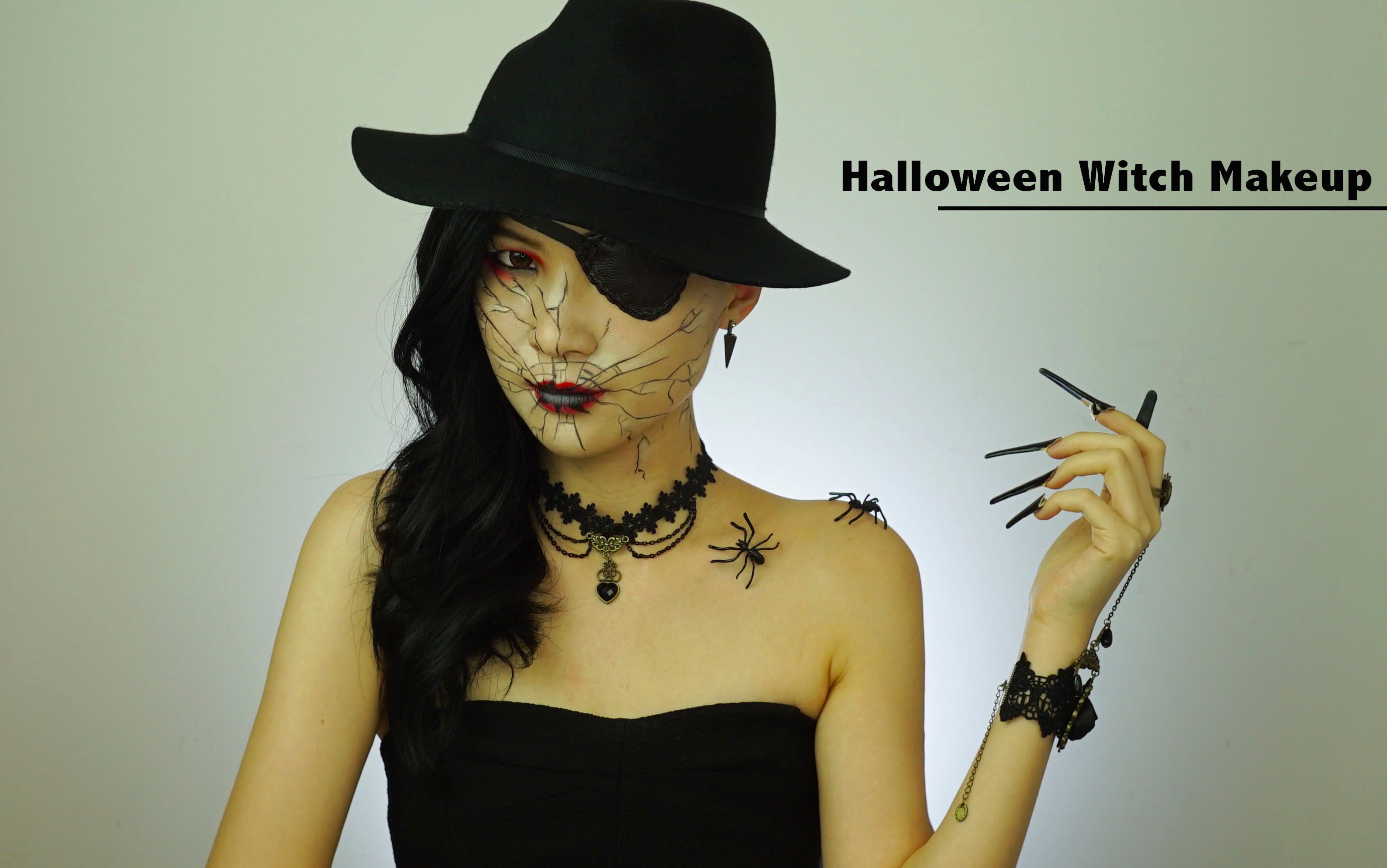 萬聖節獨眼女巫halloweenwitchmakeup