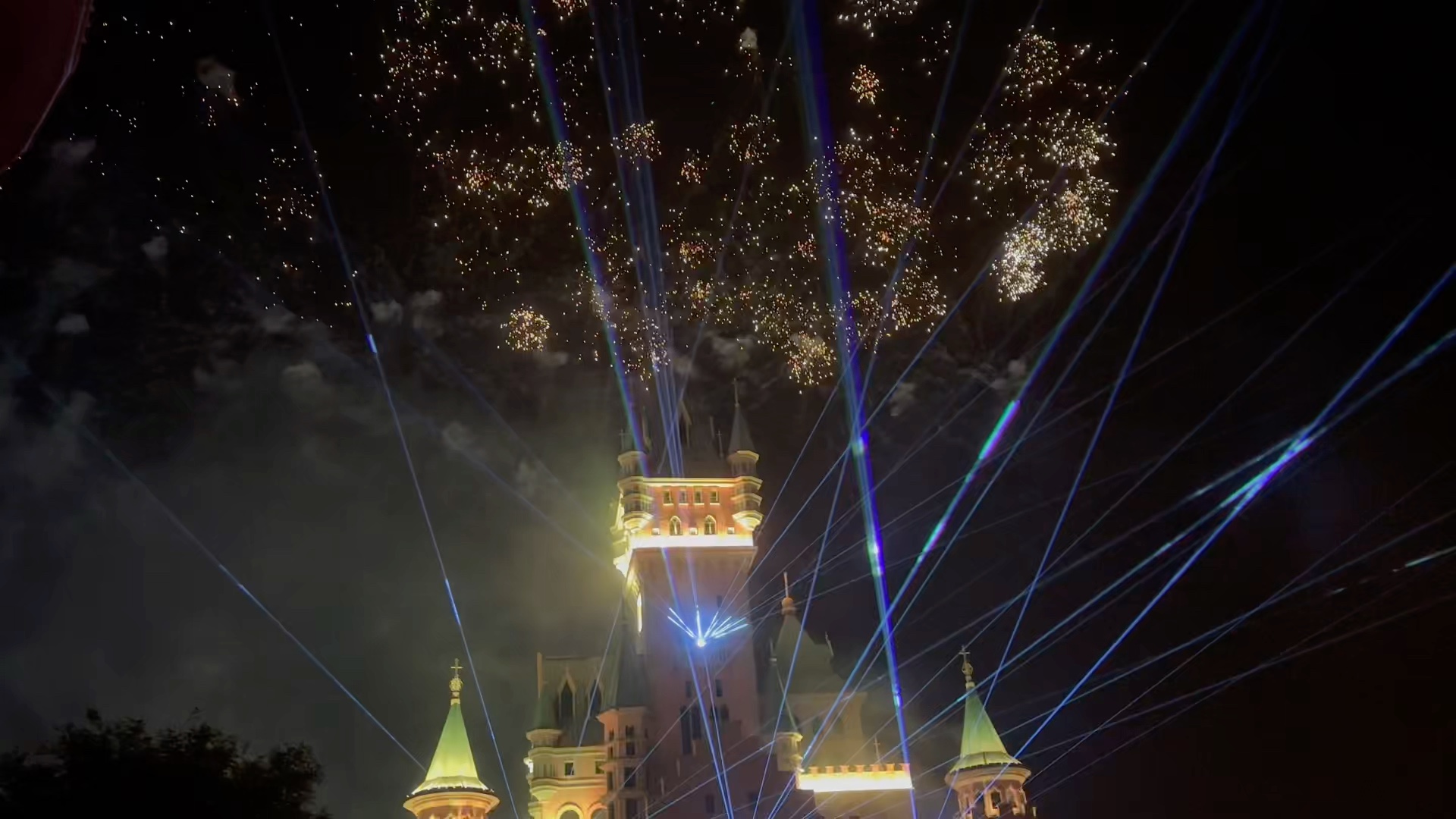 天津方特烟花全流程—烟花一次性看个爽